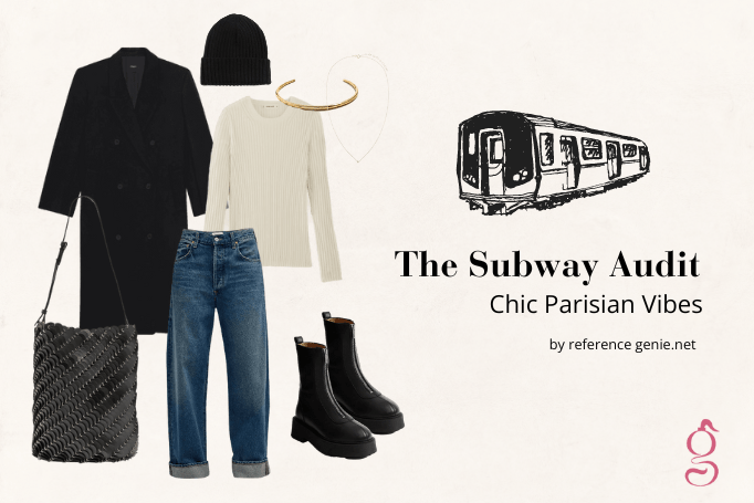 The Subway Audit: Chic Parisian Vibes Style